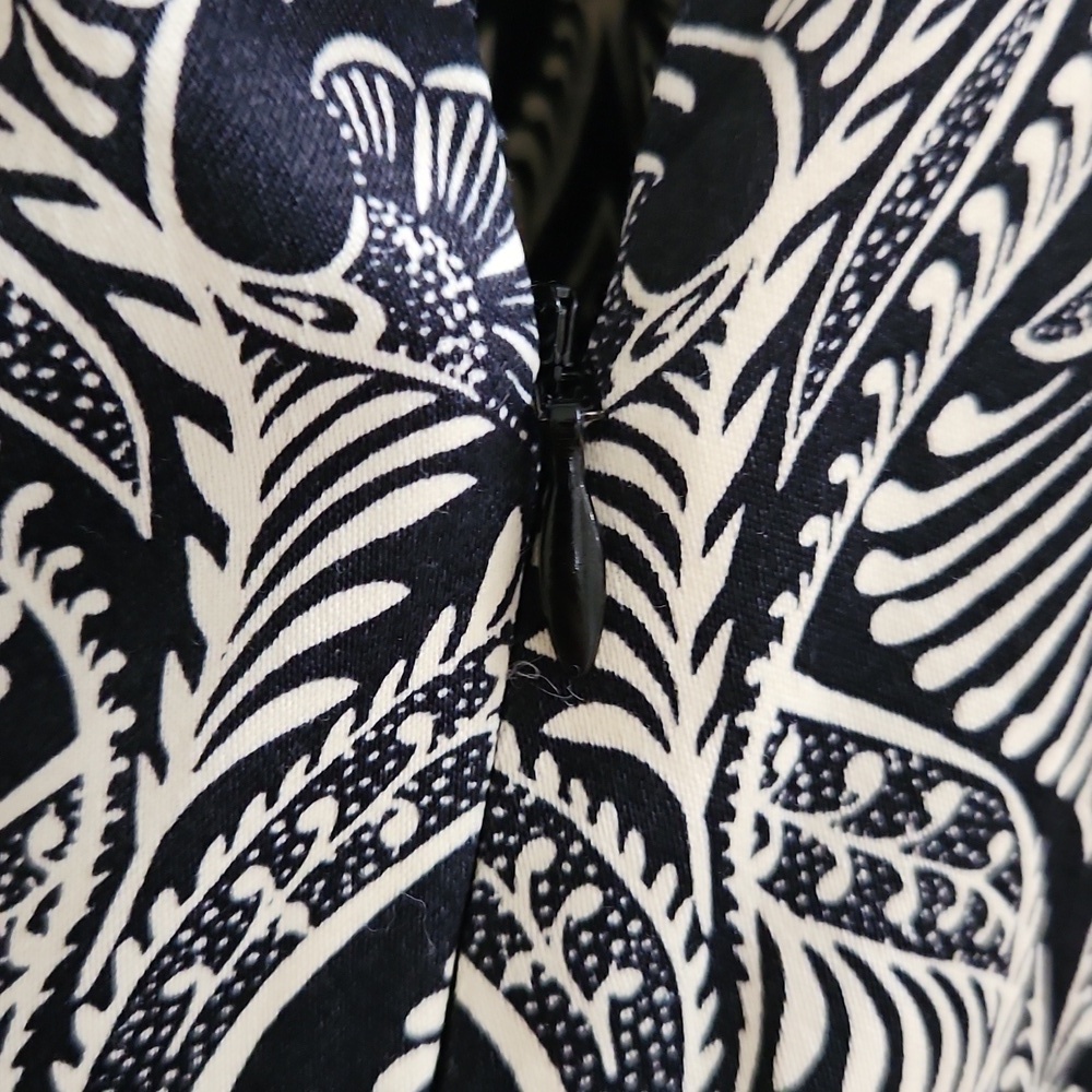 Anthropology Romper Size 4 Bohemian Lounge Paisley Fall Ruffle Sleeve - Picture 14 of 15